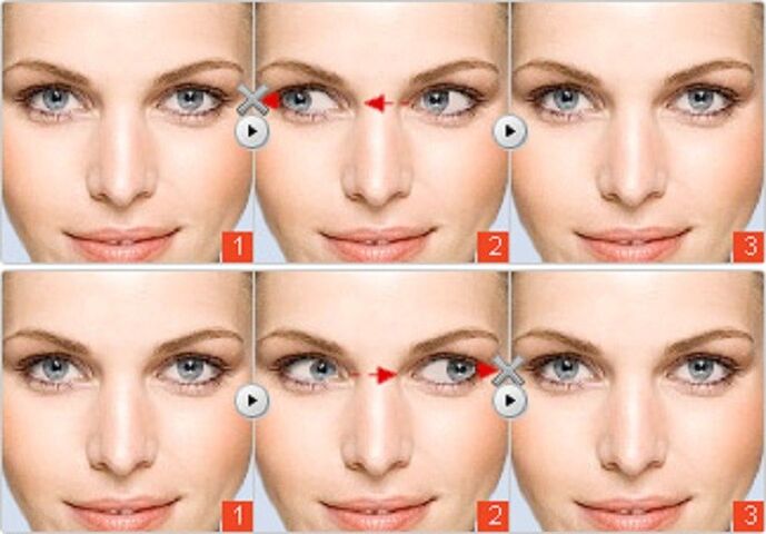 Gymnastique pour les yeux qui améliore efficacement la vision.